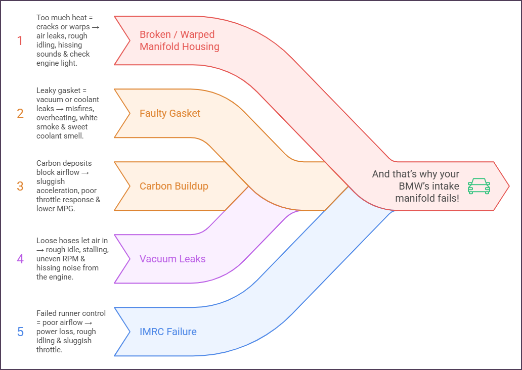 Top Reasons Your BMW’s Intake Manifold Fails
