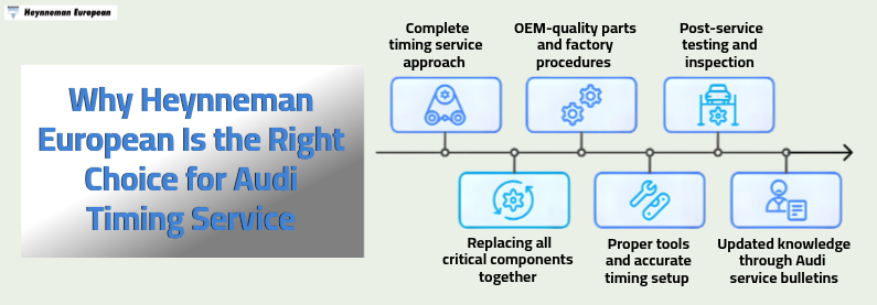 Why Heynneman European Is the Right Choice for Audi Timing Service